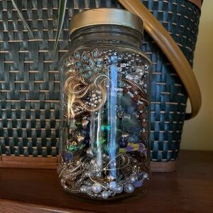 Jewelry Jar - Vintage and Modern